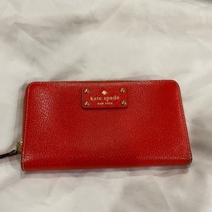 Kate spade red 🔥  wallet